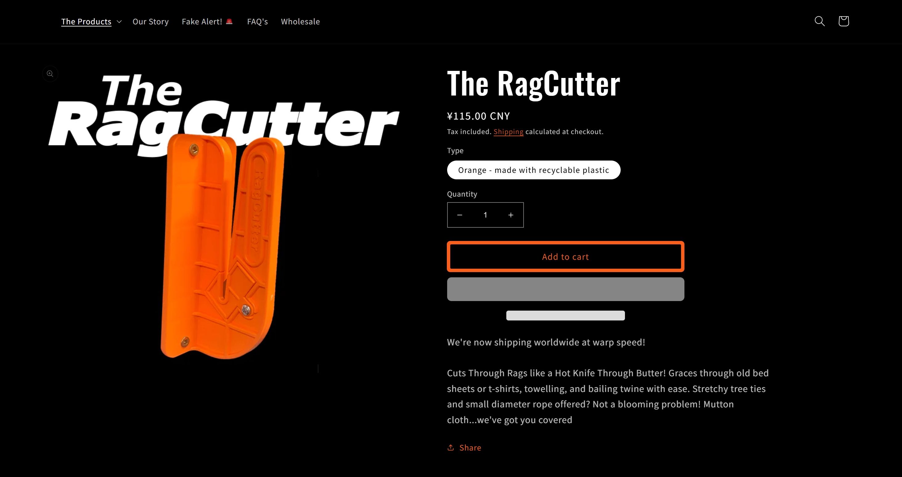 连诉418店：25-cv-00622，RagCutter碎步切割工具维权！