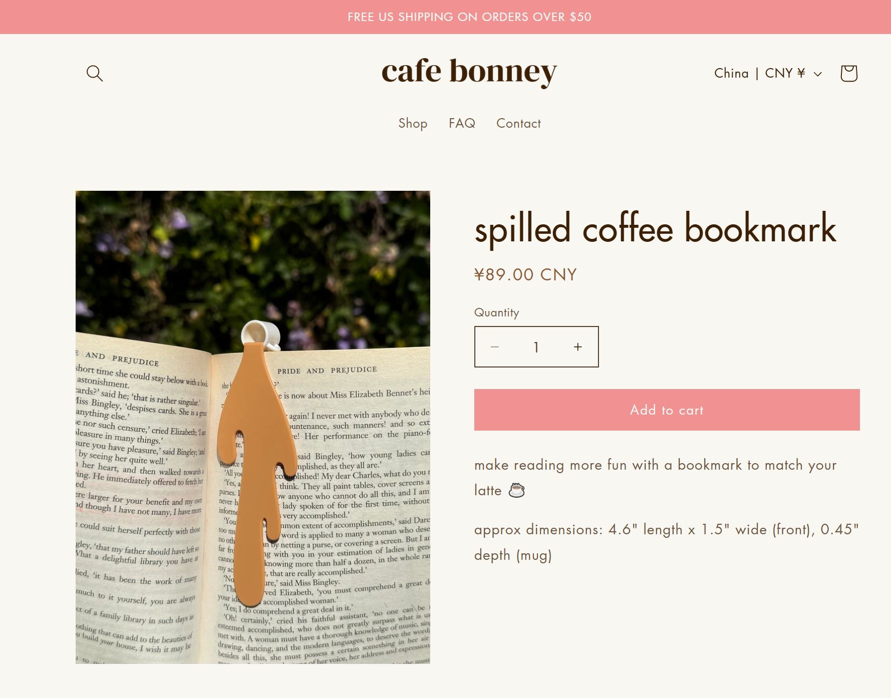 牵扯爆款书签：匿名案件2025-cv-06140，Cafe Bonney “洒出来的咖啡” 设计引发跨境侵权纠纷！