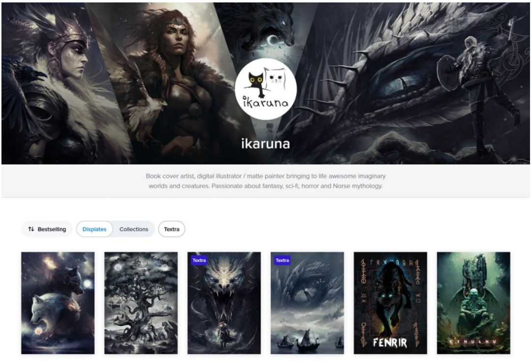 25-cv-11322，keith律所新案，艺术家Theodora Ioana Magerand12个奇幻版权插画维权，覆盖多品类！