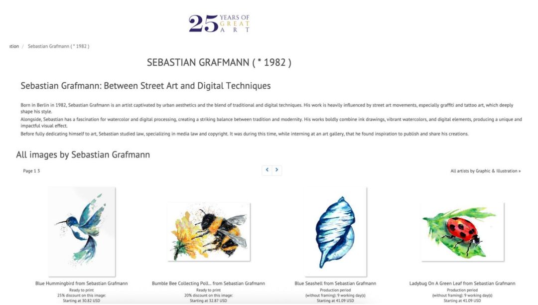 Keith律所刚发新案：25-cv-10464，4幅全新水彩版权作品发起TRO维权，卖家速查！