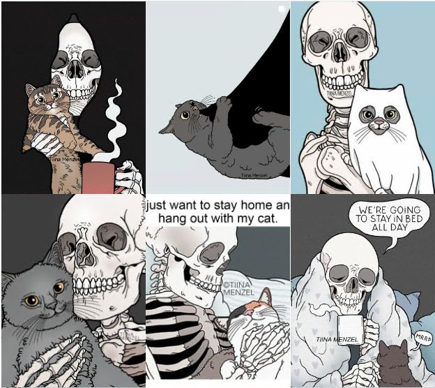 25-cv-11879，Christina Menzel骷髅与猫插画维权，99店涉案！