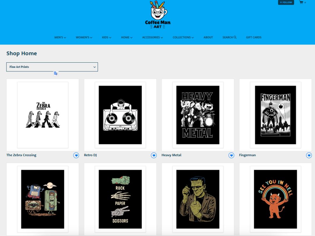 25-cv-12052，插画师Coffee Man Art版权维权，涉及热门品类！