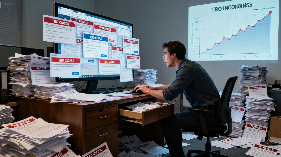 TEMU卖家注意！TRO禁令暴增，你的店可能要被冻！