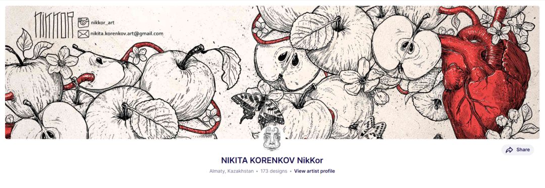 25-cv-12184，Keith律所代理Nikita Korenkov插画作品5项版权维权！