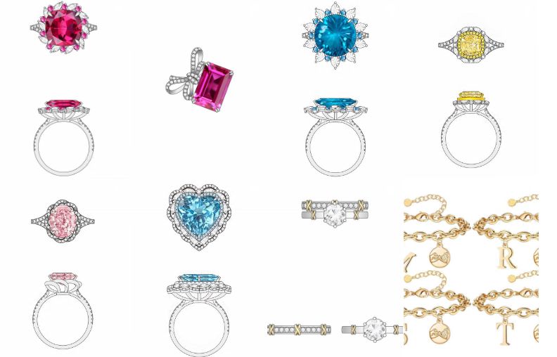 25-cv-05831，Zho Inc.双心吊坠专利隐匿维权，80余店涉案被TRO冻结！