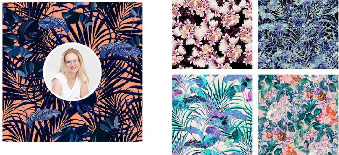 25-cv-14104，Elzbieta Malyska花卉主题插画版权维权，4个花卉版权锁死手机壳/纺织品