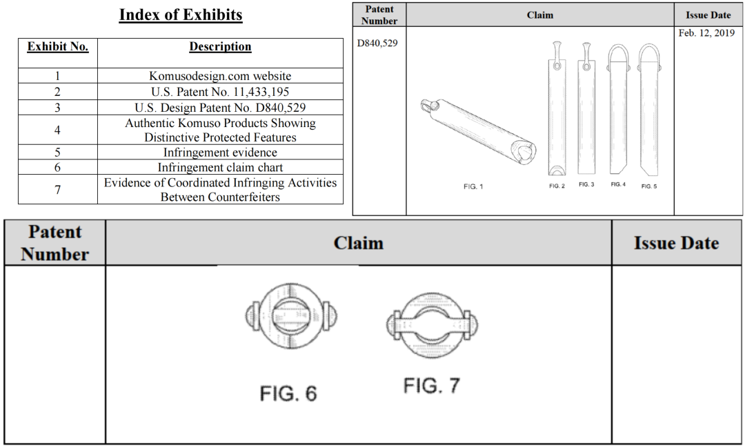 25-cv-01909，Komuso呼吸项链维权，已有37家店铺被标记，TRO冻结风险将至
