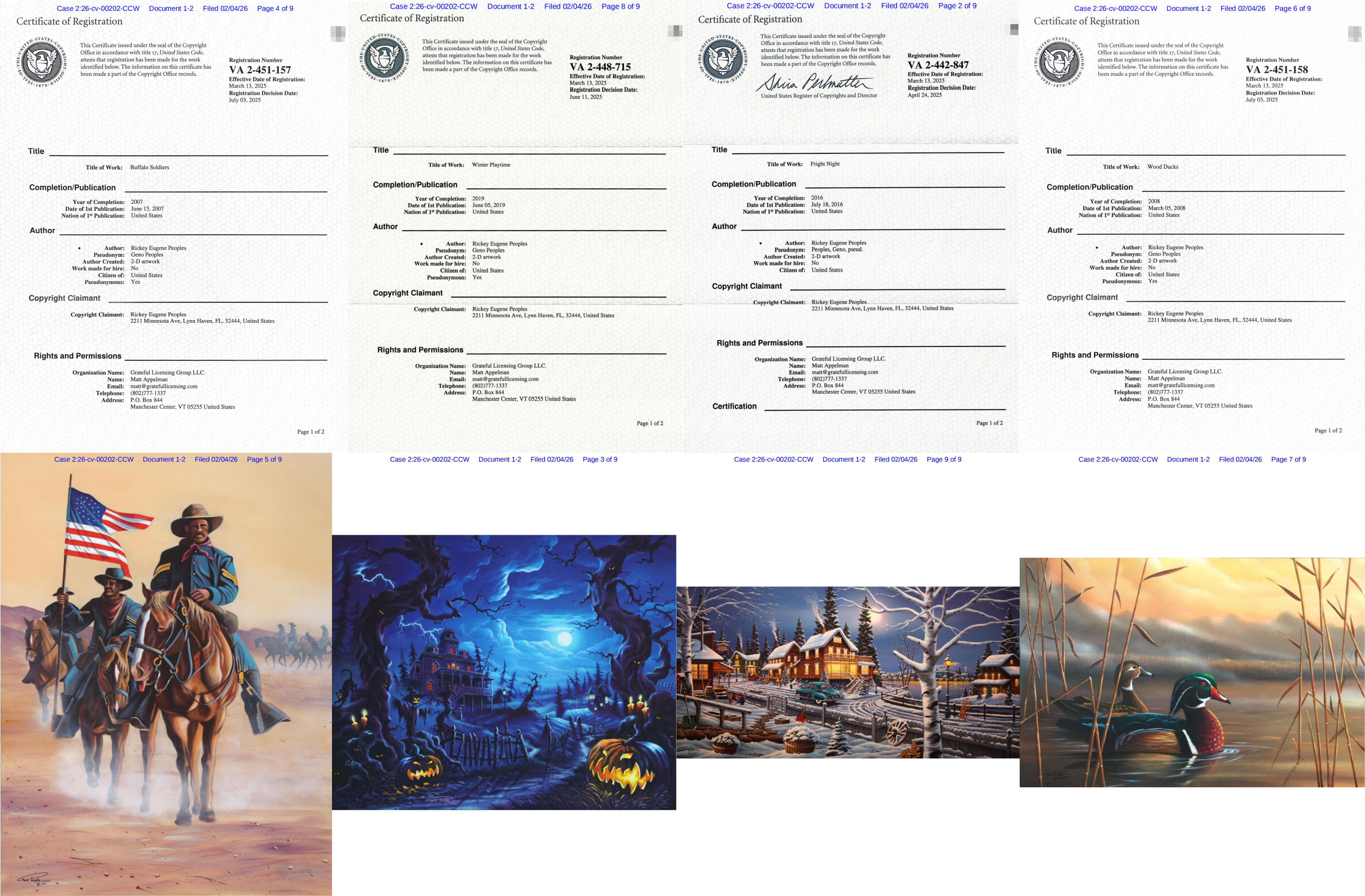 26-cv-00202，Rickey Peoples南方史诗美学版权立案，171店陷TRO冻结危机