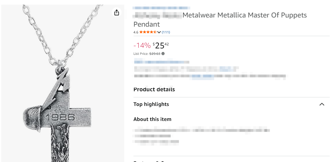 26-cv-00463 Metallica商标维权立案：服饰杯具箱包卖家立即自查