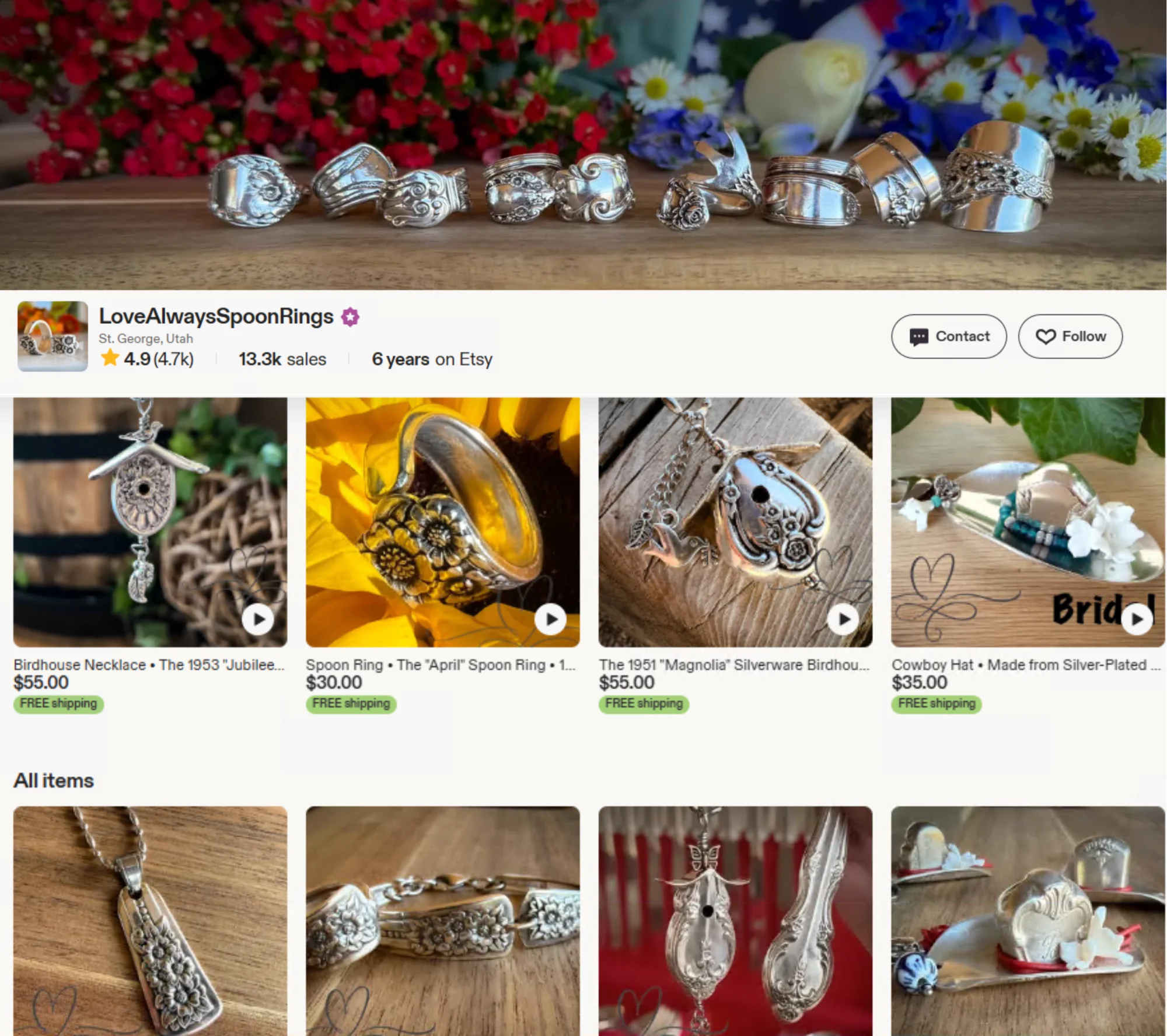 26-cv-00391｜Love Always Silverware Creations四项版权起诉，勺戒与鸟屋吊坠卖家速查